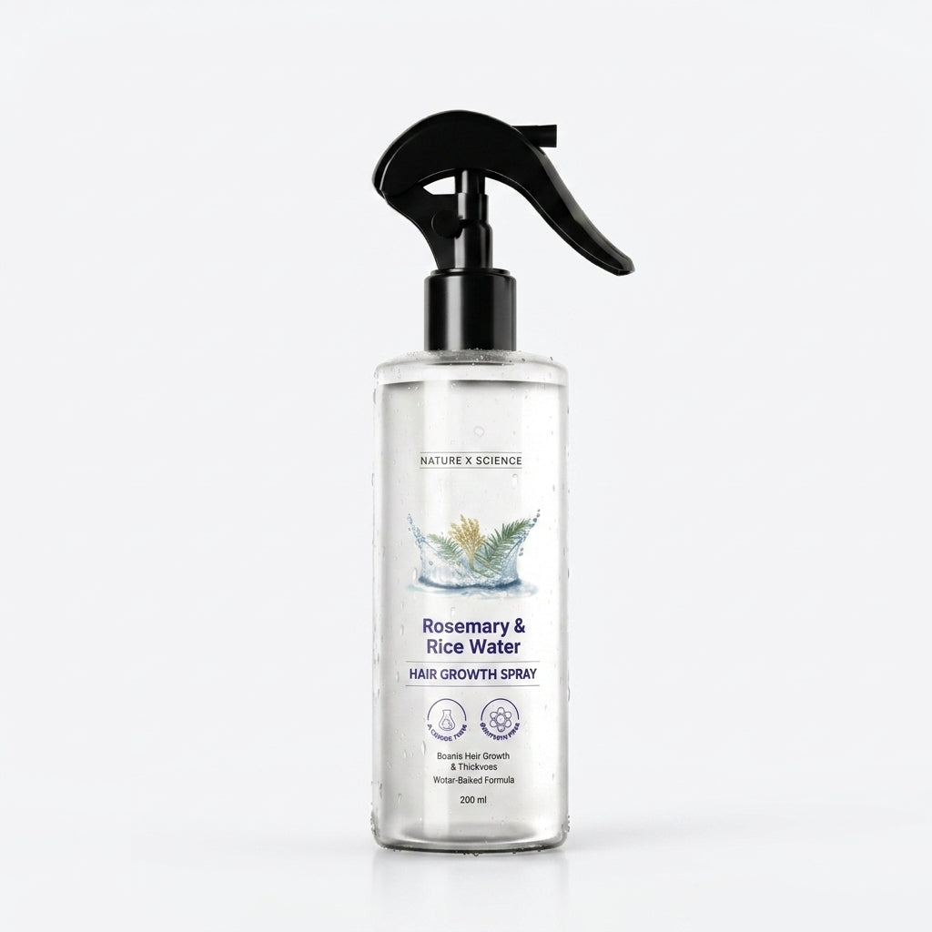 Rosemary & Rice Water Hair Growth Spray