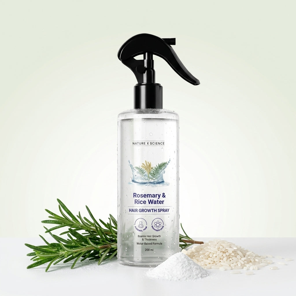 Rosemary & Rice Water Hair Growth Spray